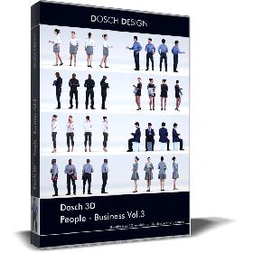 3D Dosch 3D - People - Business Vol3